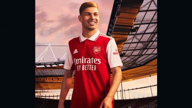 Arsenal Unveil New Home Kit For 2022-23 Season (See Pics)
